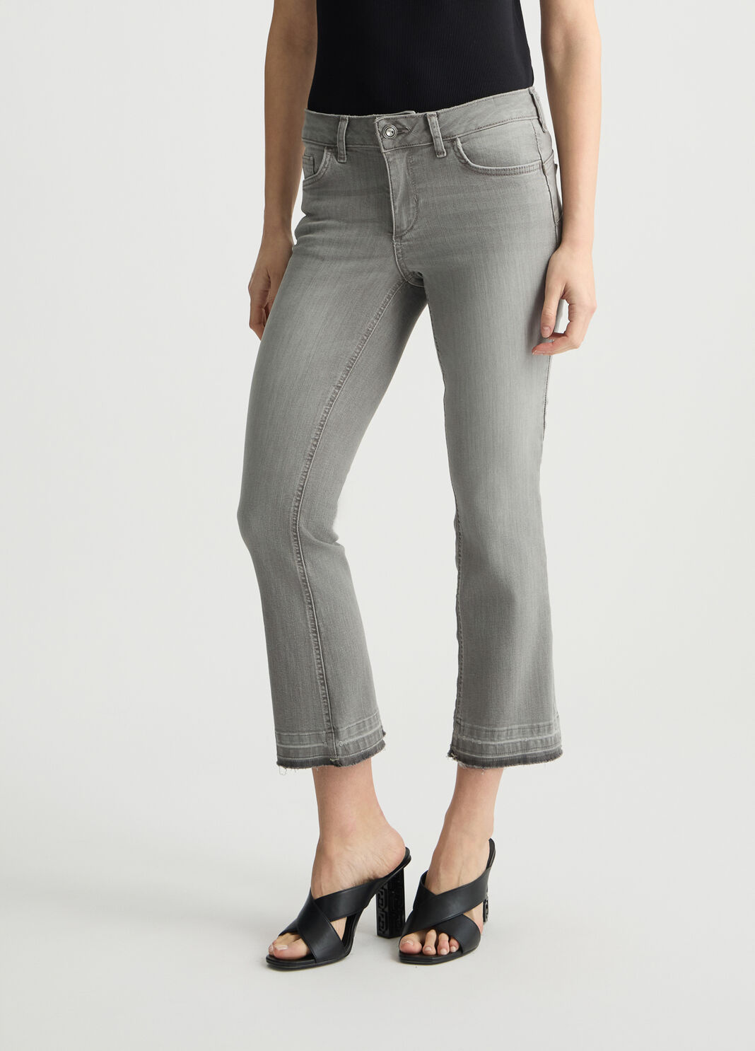 Jean bootcut denim gris Liu Jo - large image number 0