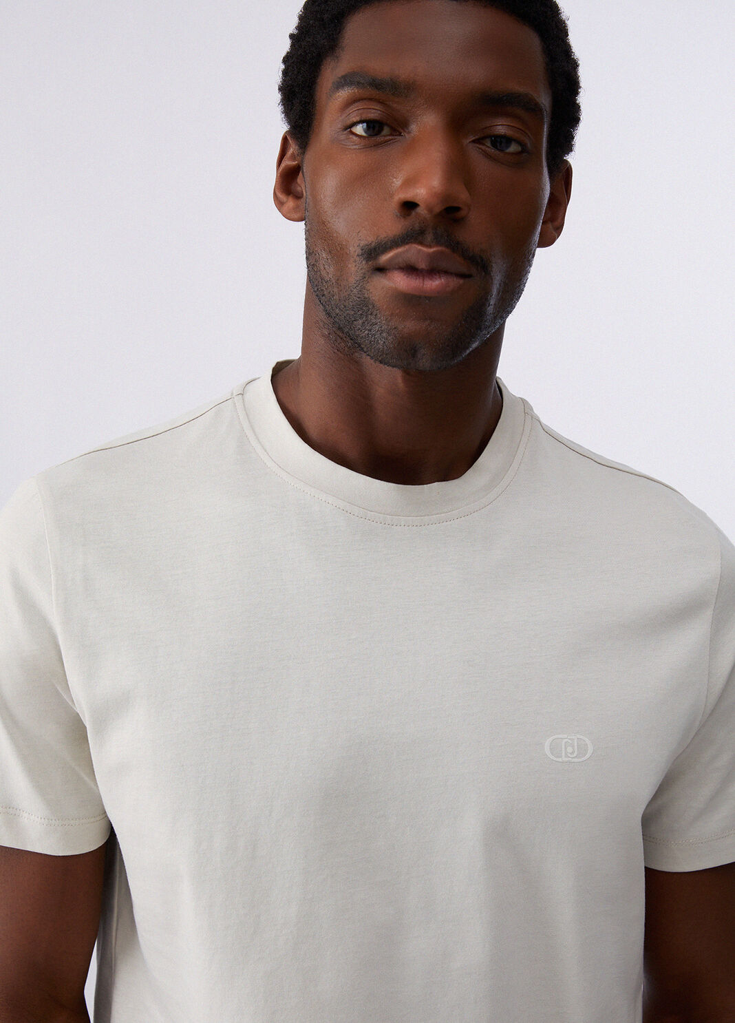 T-shirt regular fit gris clair Liu Jo - large image number 4