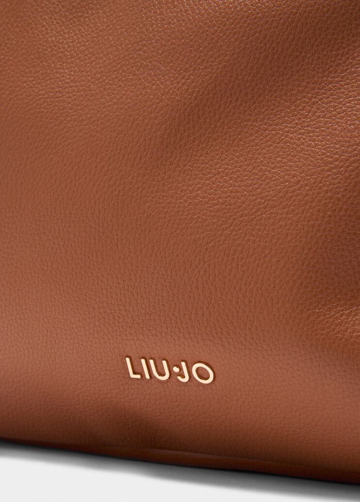 Large hobo bag with strap gingerbread Liu Jo - large image number 4 Large hobo bag with strap gingerbread Liu Jo - large image number 4
