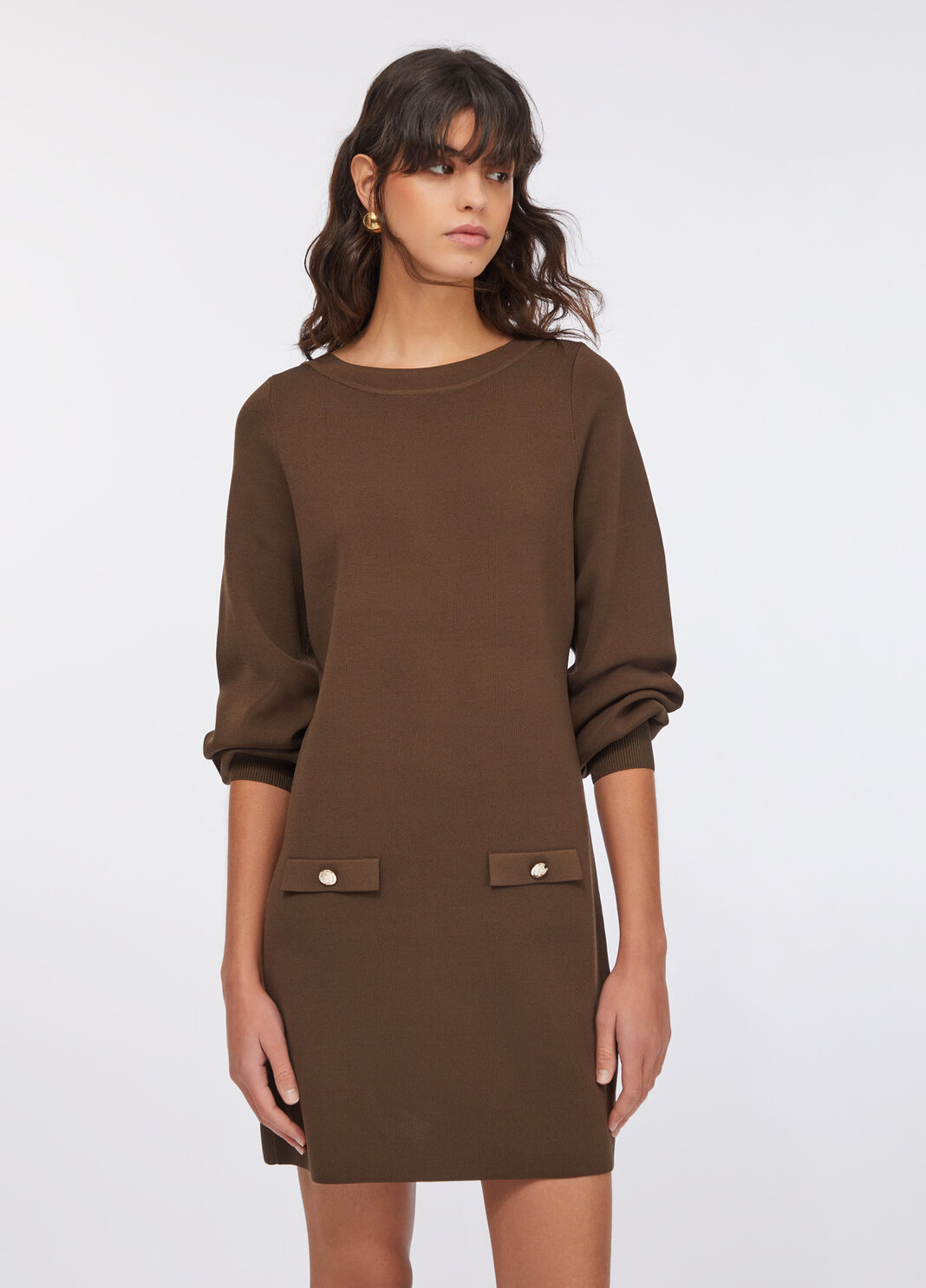 Robe en maille pin Liu Jo - large image number 0