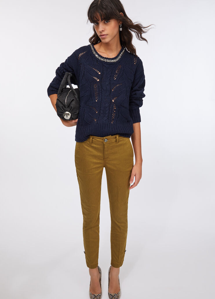 Зауженные брюки чинос тминный Liu Jo - medium