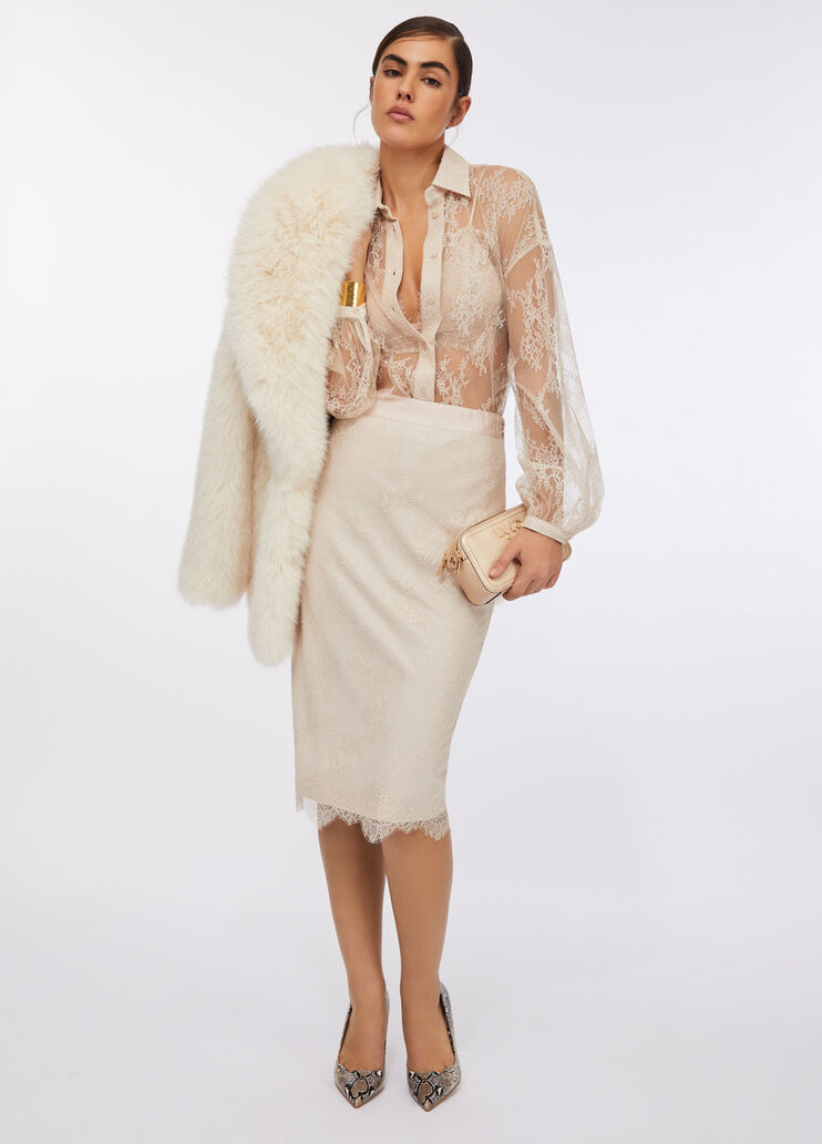 Lace skirt beige Liu Jo - medium Lace skirt beige Liu Jo - medium