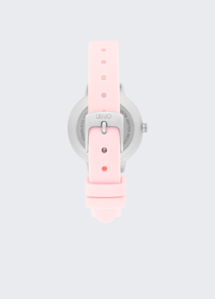 Silicone watch with brill pink Liu Jo - large image number 1 Silicone watch with brill pink Liu Jo - large image number 1
