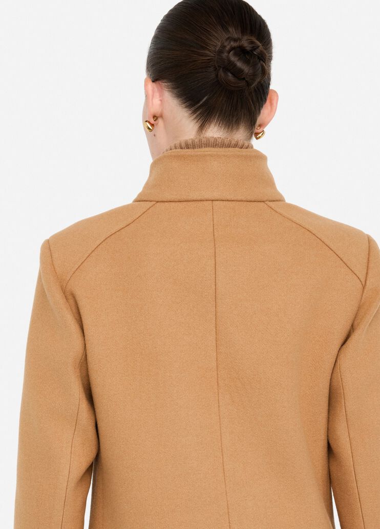 Double cloth coat beige Liu Jo - large image number 4  Double cloth coat beige Liu Jo - large image number 4