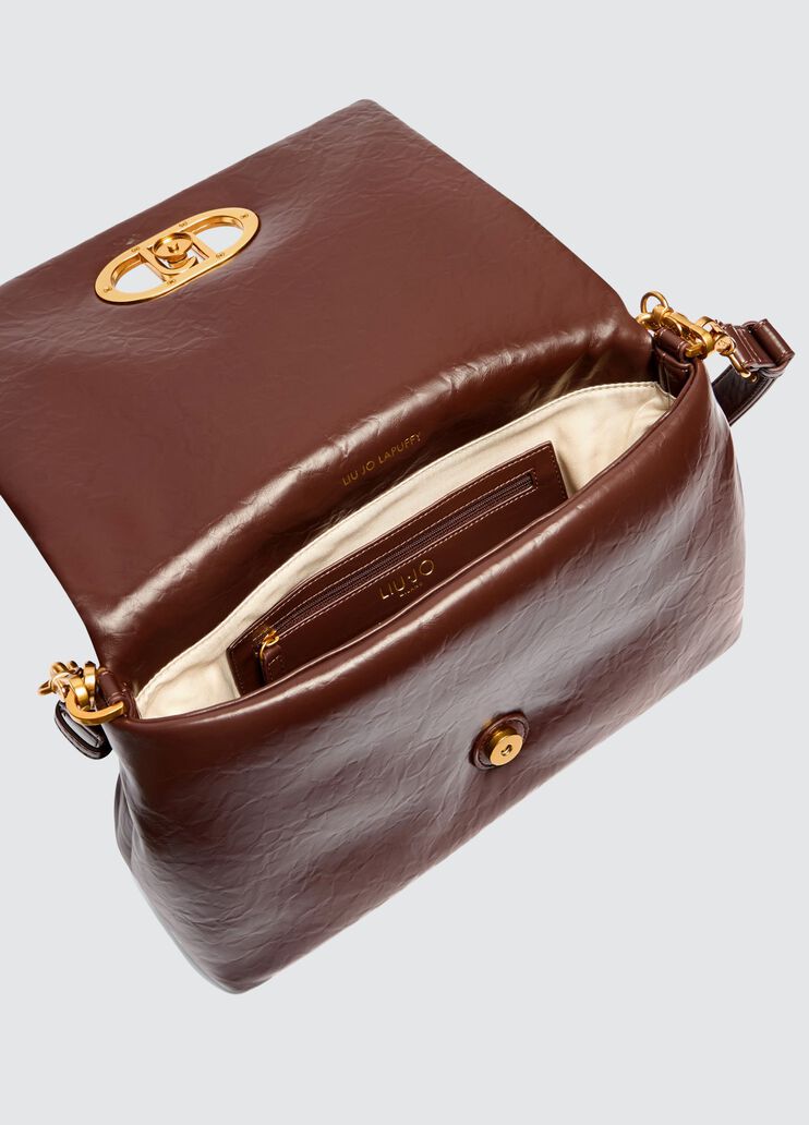 Large LaPuffy bag dark brown Liu Jo - large image number 5 Large LaPuffy bag dark brown Liu Jo - large image number 5