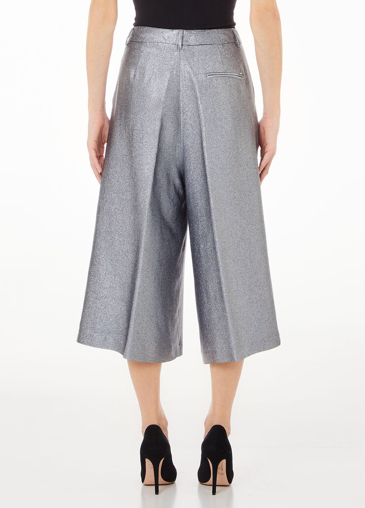 Bermudashorts mit Lurex® Silber Liu Jo - medium Bermudashorts mit Lurex® Silber Liu Jo - medium