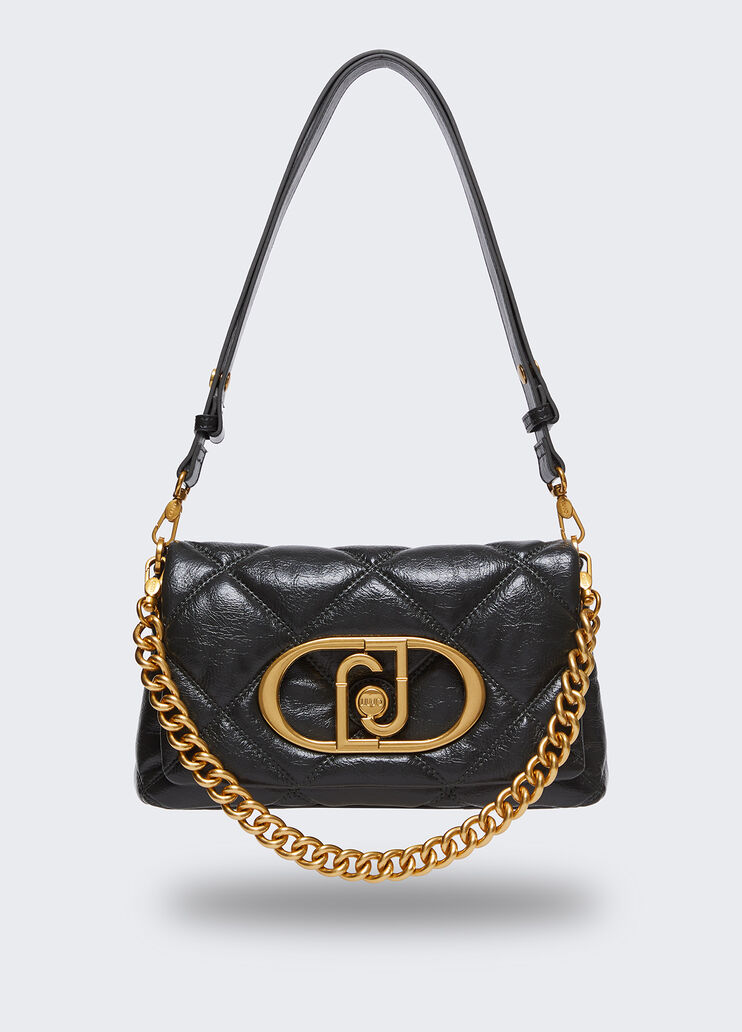 Quilted LaPuffy bag olive green Liu Jo - medium Quilted LaPuffy bag olive green Liu Jo - medium