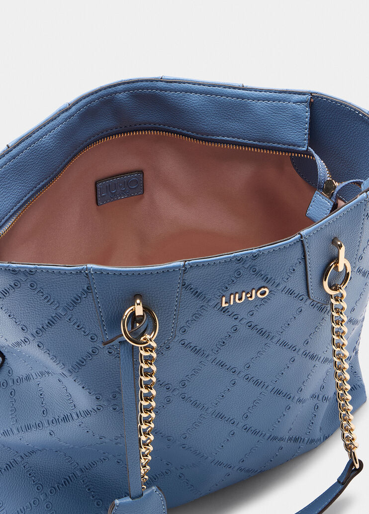 Liu Jo Better shopping tote light denim Liu Jo - large image number 3