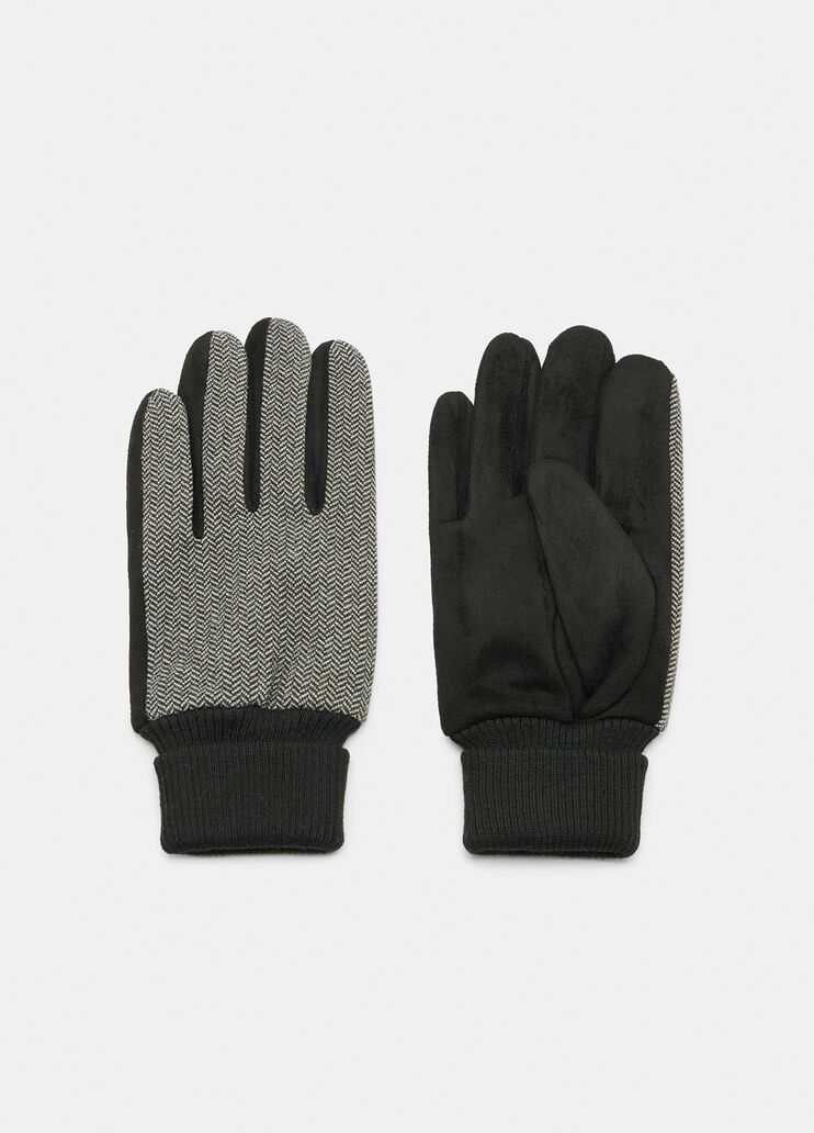 Chevron-Handschuhe Dunkelgrau Liu Jo - medium Chevron-Handschuhe Dunkelgrau Liu Jo - medium