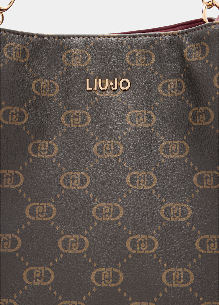 Medium tote bag with logo red Liu Jo - medium Medium tote bag with logo red Liu Jo - medium