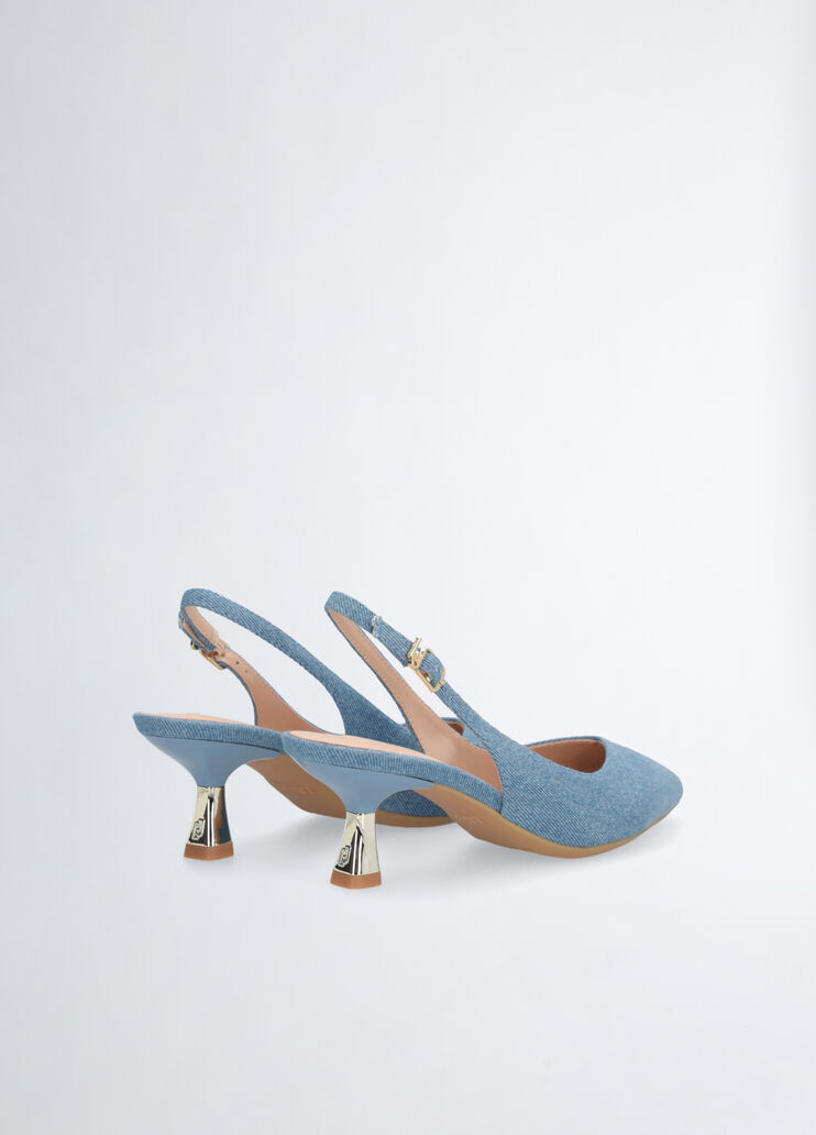 Denim slingbacks denim Liu Jo - large image number 2 Denim slingbacks denim Liu Jo - large image number 2