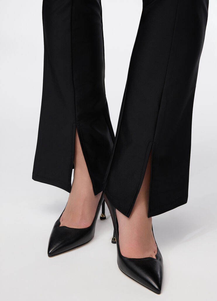 Flared Lycra trousers black Liu Jo - medium