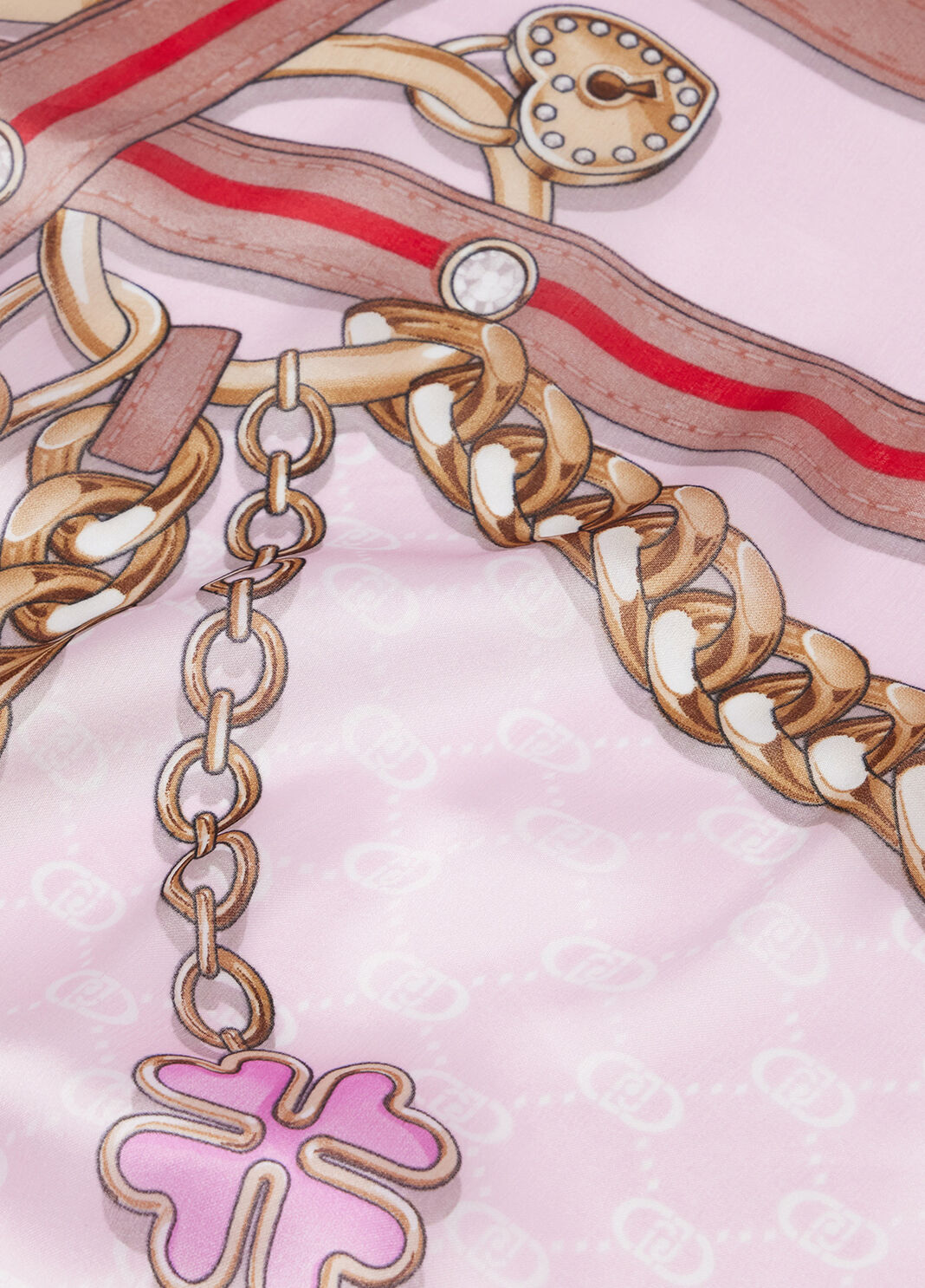 Printed foulard pink Liu Jo - large image number 5