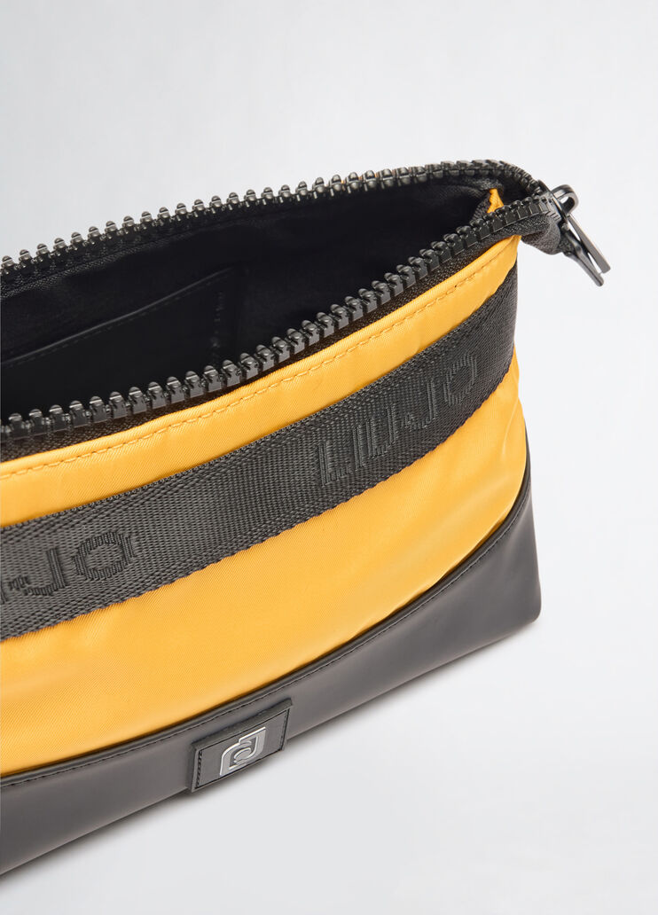 Two-tone toiletry bag yellow Liu Jo - large image number 6 Two-tone toiletry bag yellow Liu Jo - large image number 6