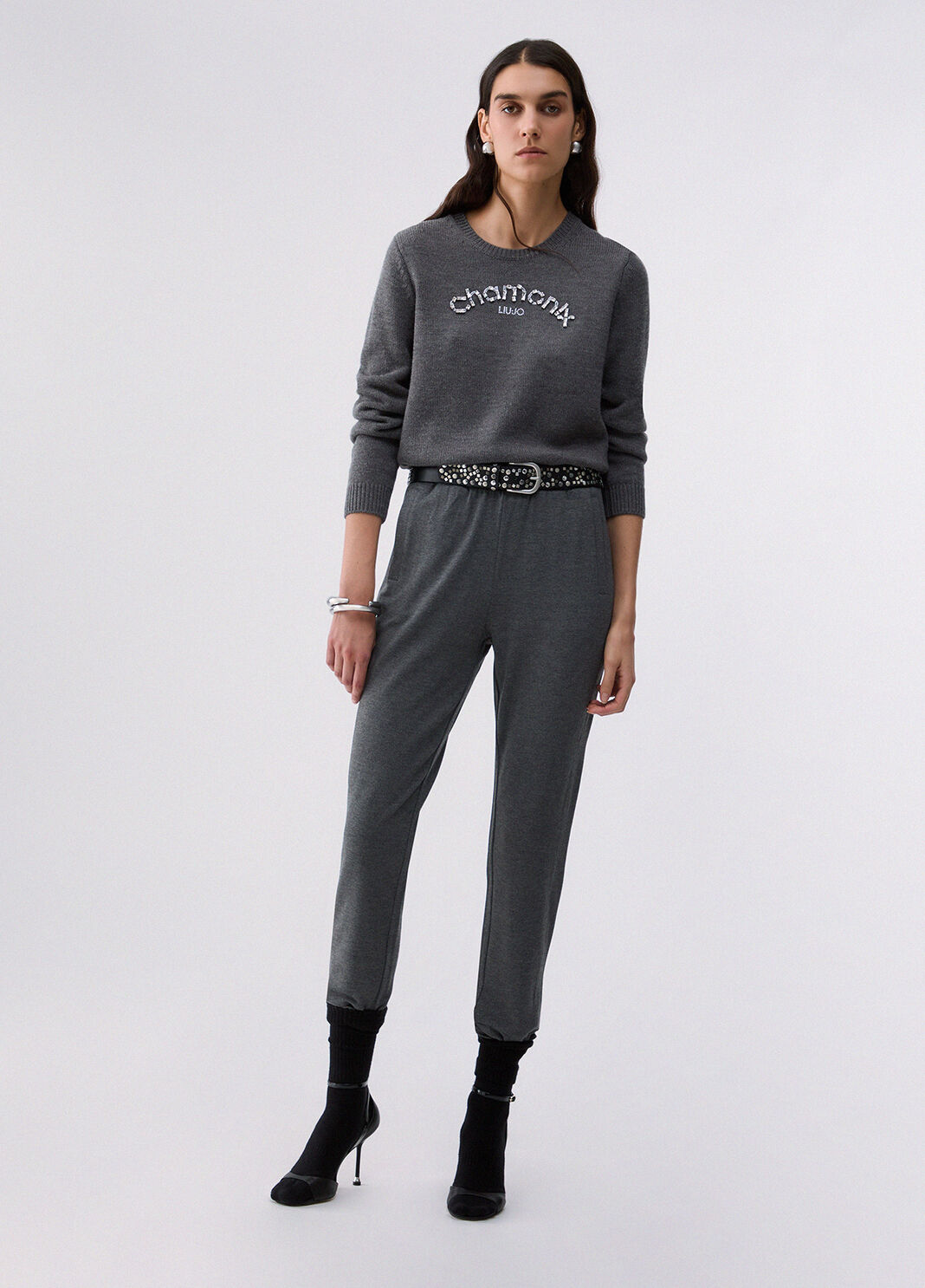 Sweatpants grey Liu Jo - large image number 5