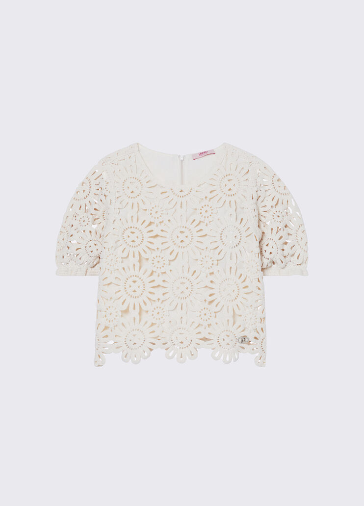 Top aus Makramee Beige Liu Jo - medium