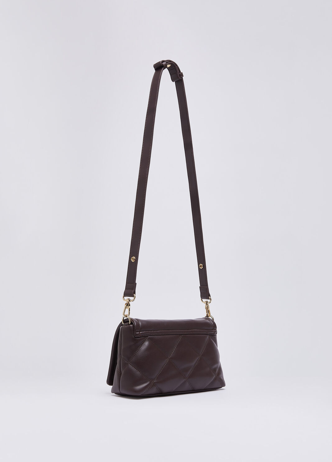 Medium LaPuffy Bag with Quilted Design aubergine Liu Jo - large image number 3