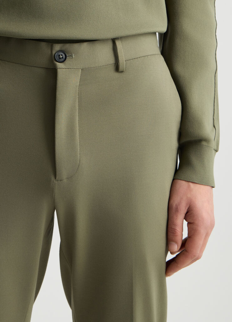 Smart men’s trousers olive green Liu Jo - large image number 2 Smart men’s trousers olive green Liu Jo - large image number 2