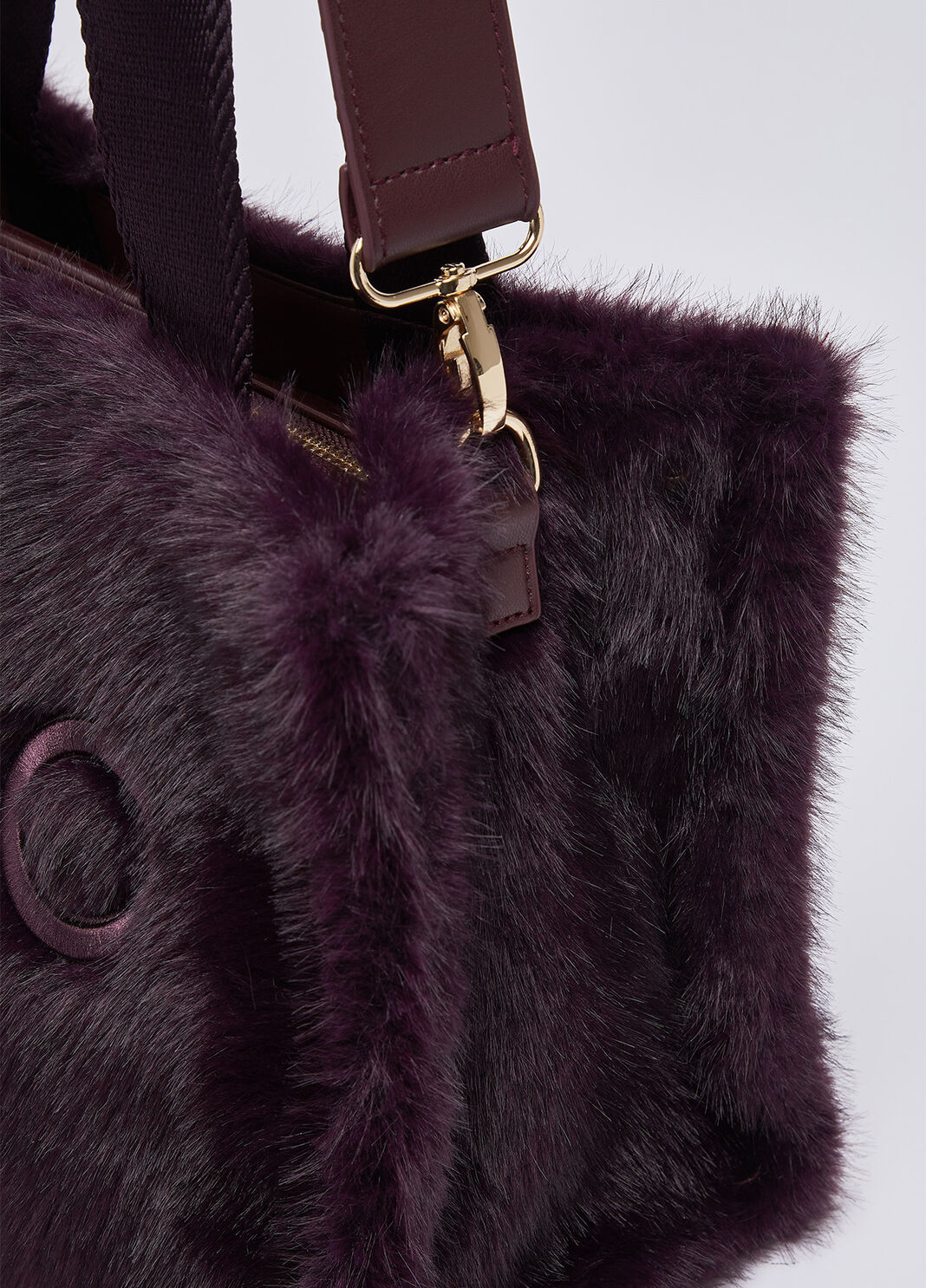 Small Teddy Tote Bag aubergine Liu Jo - large image number 5