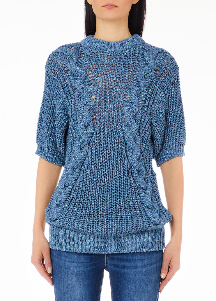 Lurex®-Pullover Blau Liu Jo - medium Lurex®-Pullover Blau Liu Jo - medium