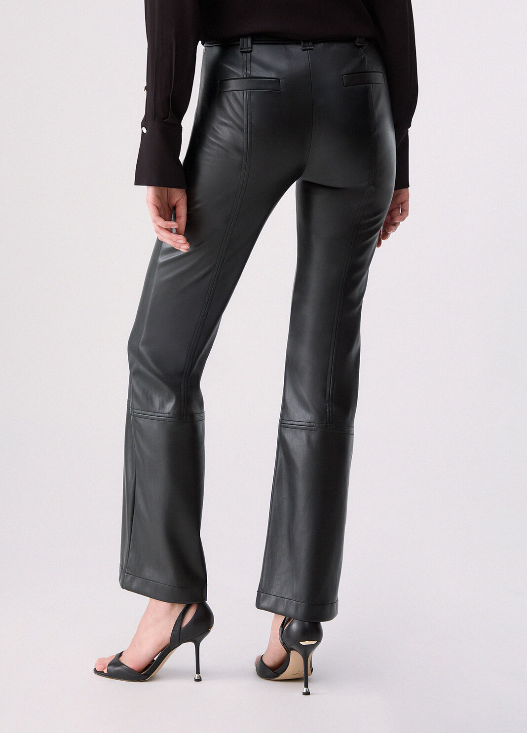 Coated Fabric Trousers black Liu Jo - large image number 1