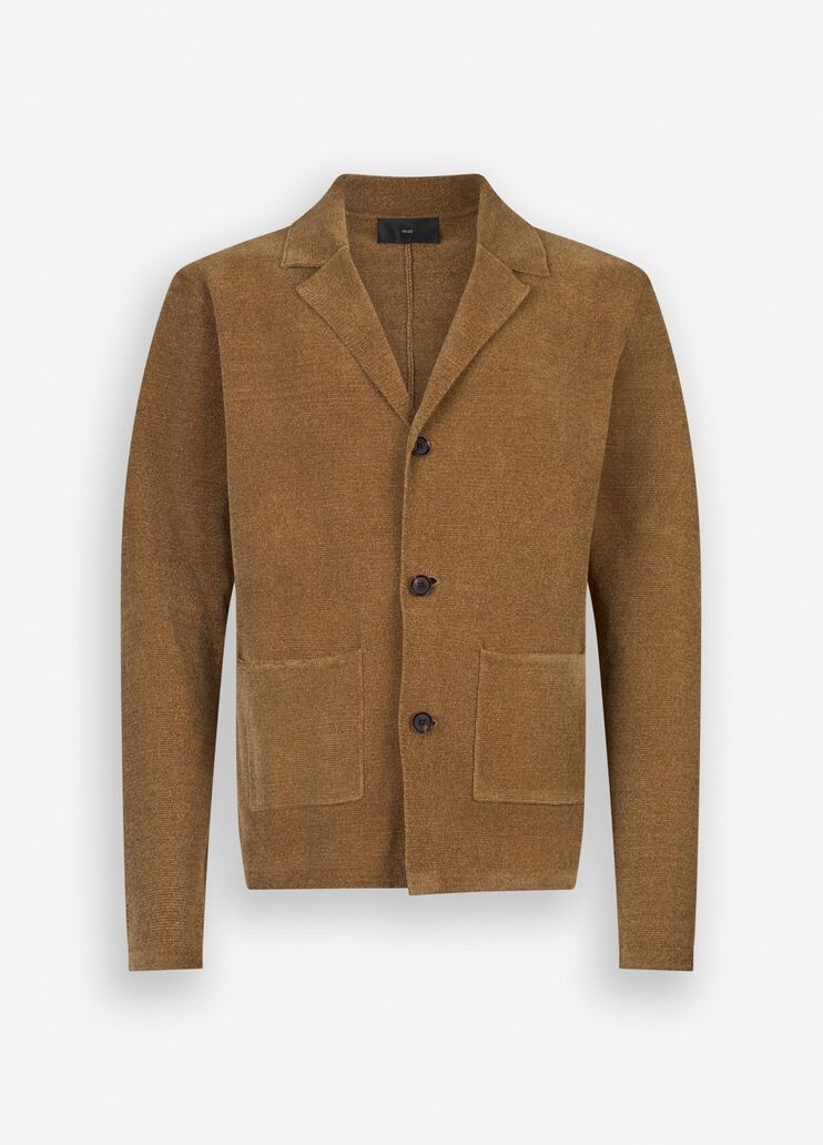 Chenille cardigan terracotta Liu Jo - large image number 6