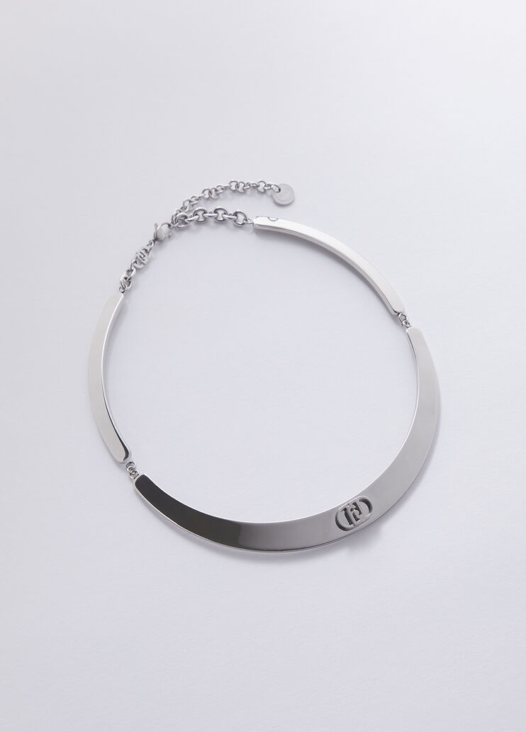 Logo Necklace silver colour Liu Jo - medium