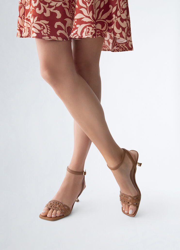 Sandals with low heel brown Liu Jo - medium Sandals with low heel brown Liu Jo - medium