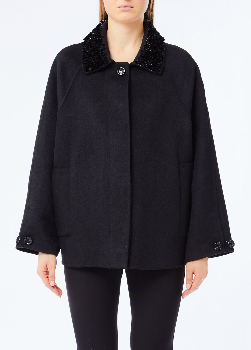 Wool jacket black Liu Jo - large image number 0