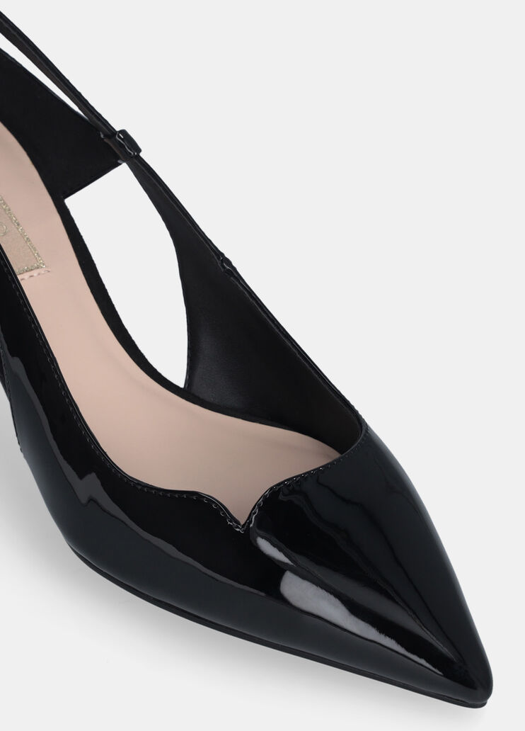 Patent leather court shoes with cut-out detailing black Liu Jo - medium Patent leather court shoes with cut-out detailing black Liu Jo - medium