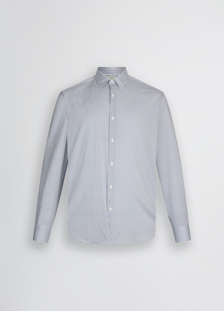 Slim-fit shirt blue striped Liu Jo - large image number 6 Slim-fit shirt blue striped Liu Jo - large image number 6