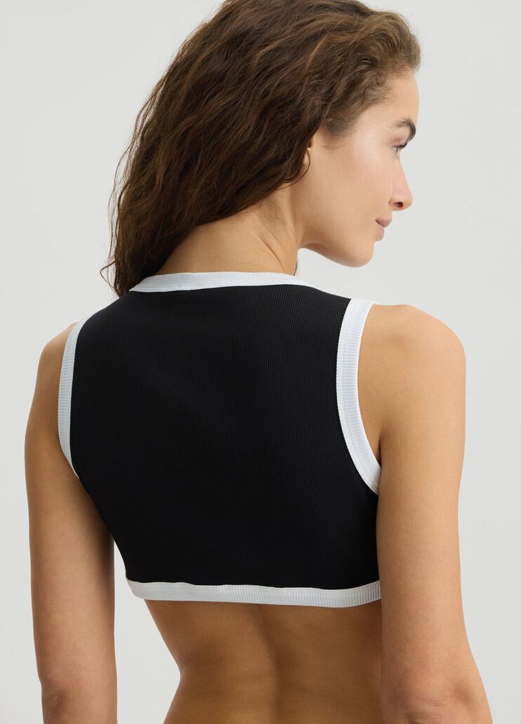 Midi dress with cut-out black Liu Jo - large image number 4 Midi dress with cut-out black Liu Jo - large image number 4