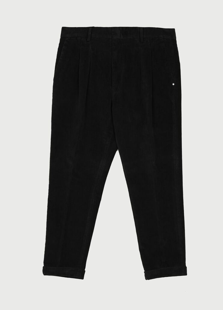 Velvet chinos Black Liu Jo - large image number 0 Velvet chinos Black Liu Jo - large image number 0