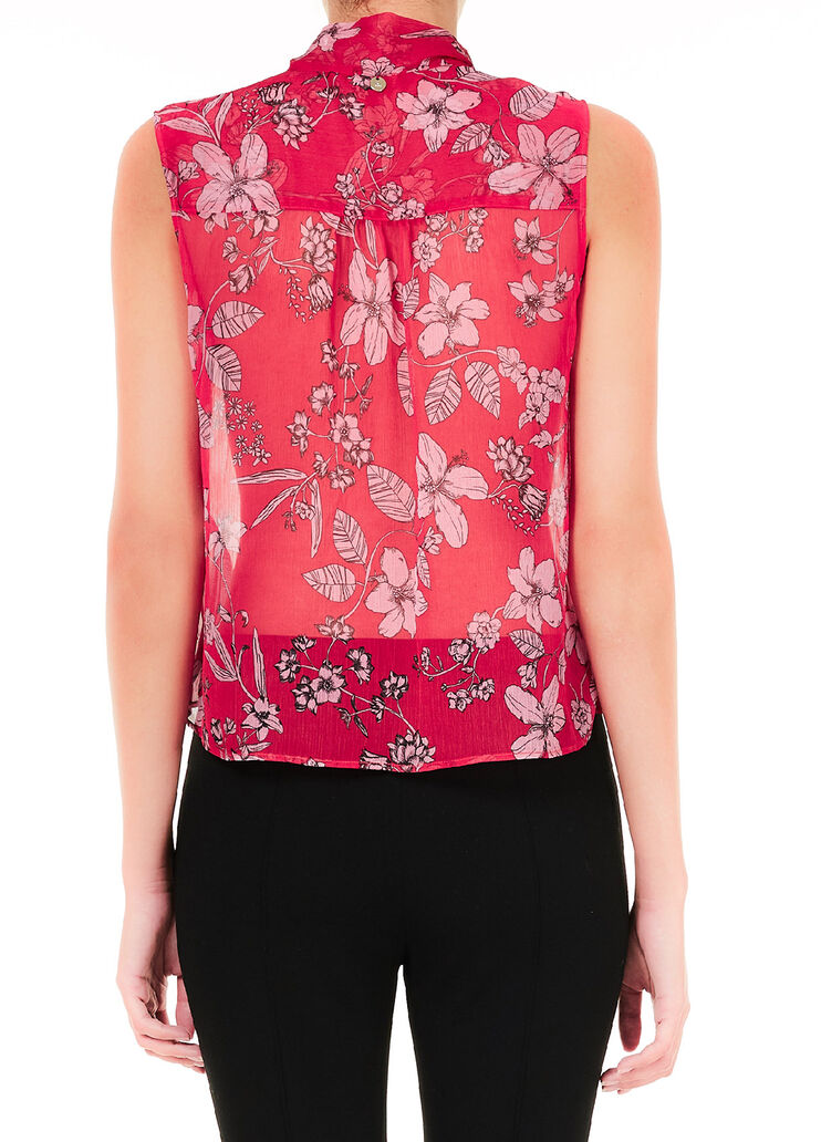  Top with bow Fuchsia Liu Jo - large image number 1