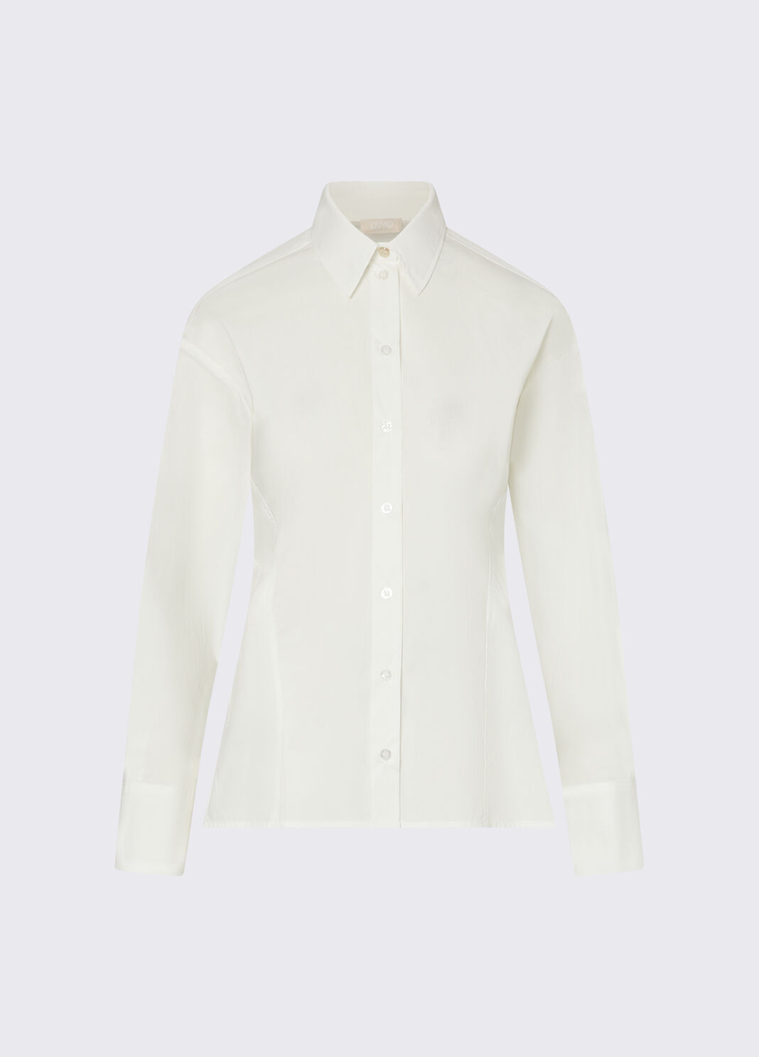 Shirt with bow white wool Liu Jo - large image number 6