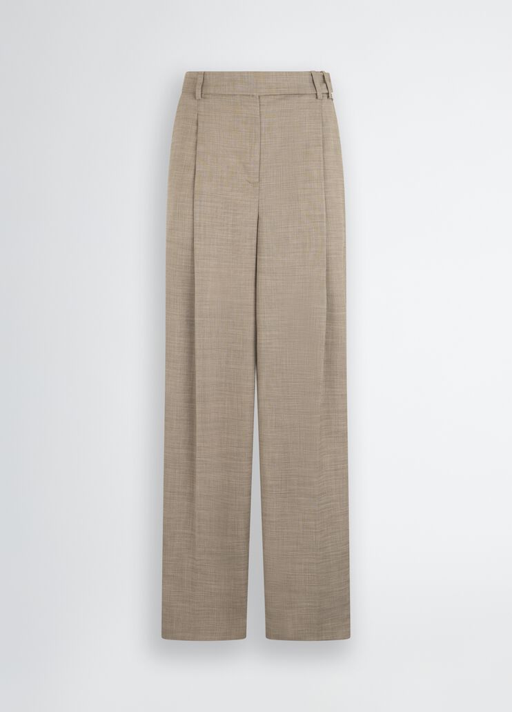 Beige high-rise trousers light beige Liu Jo - large image number 6 Beige high-rise trousers light beige Liu Jo - large image number 6