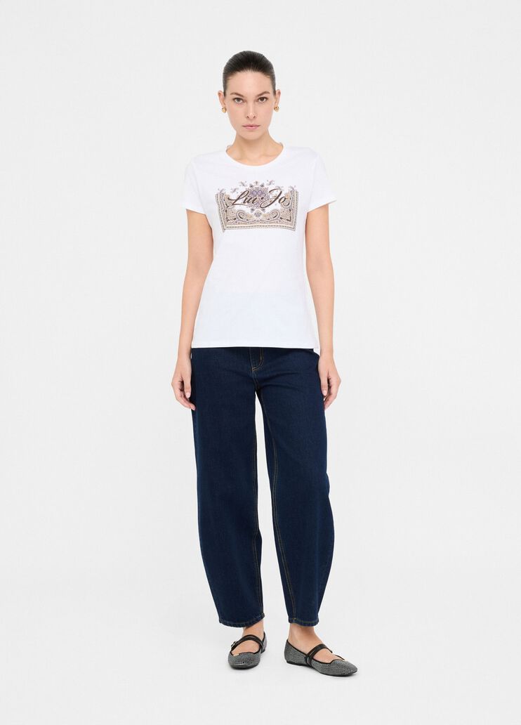T-Shirt Liu Jo Better Weiß/Print Liu Jo - large image number 5 T-Shirt Liu Jo Better Weiß/Print Liu Jo - large image number 5