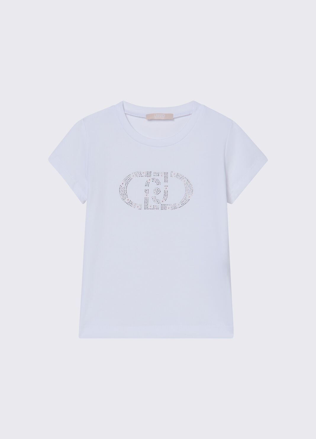 T-shirt with jewel embroidery white Liu Jo - large image number 0