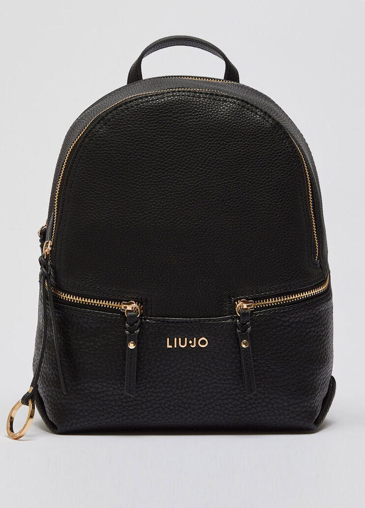 Eco-friendly backpack with charm