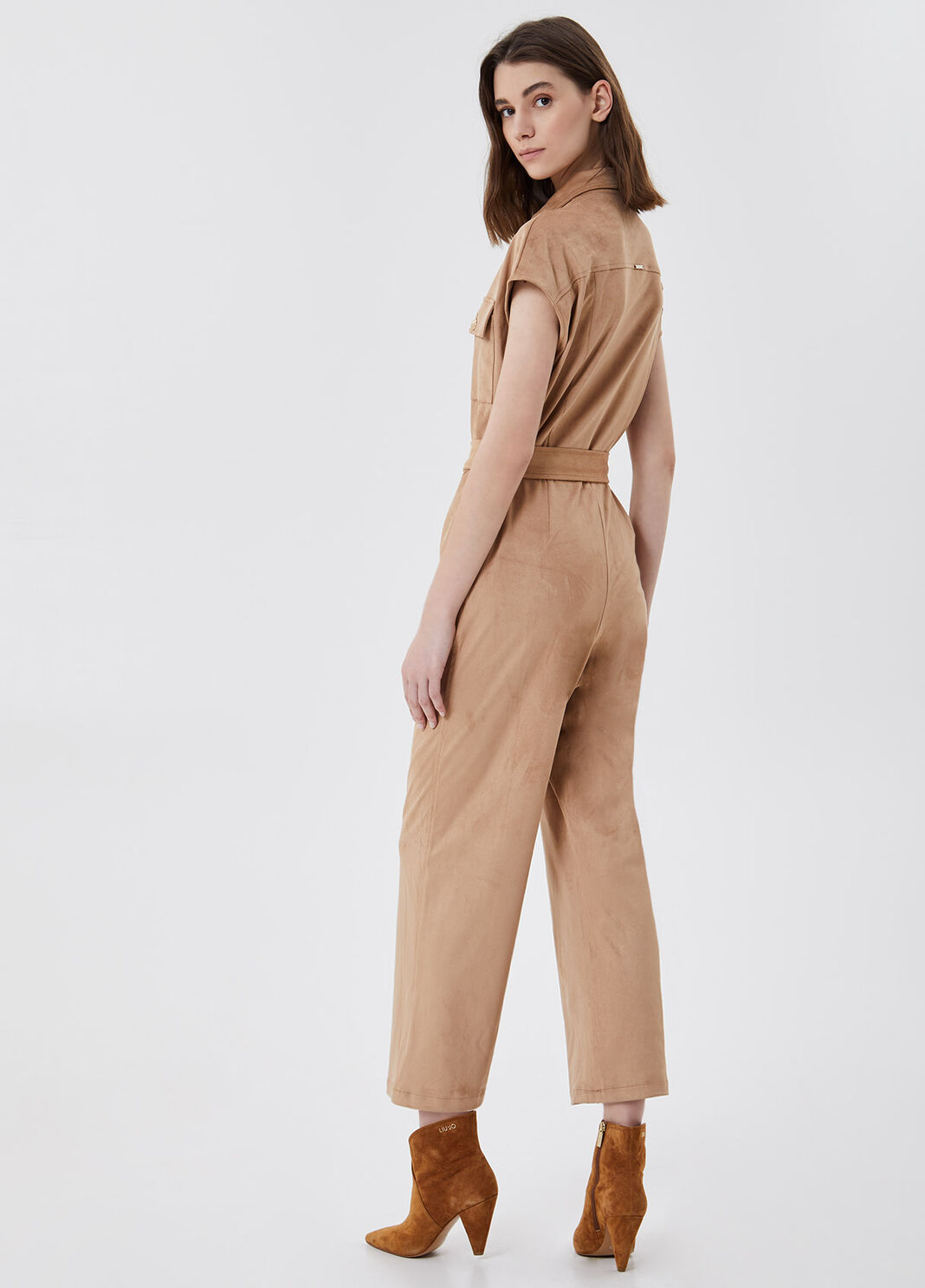 Langer Jumpsuit mit G&uuml;rtel Keks Liu Jo - large image number 1