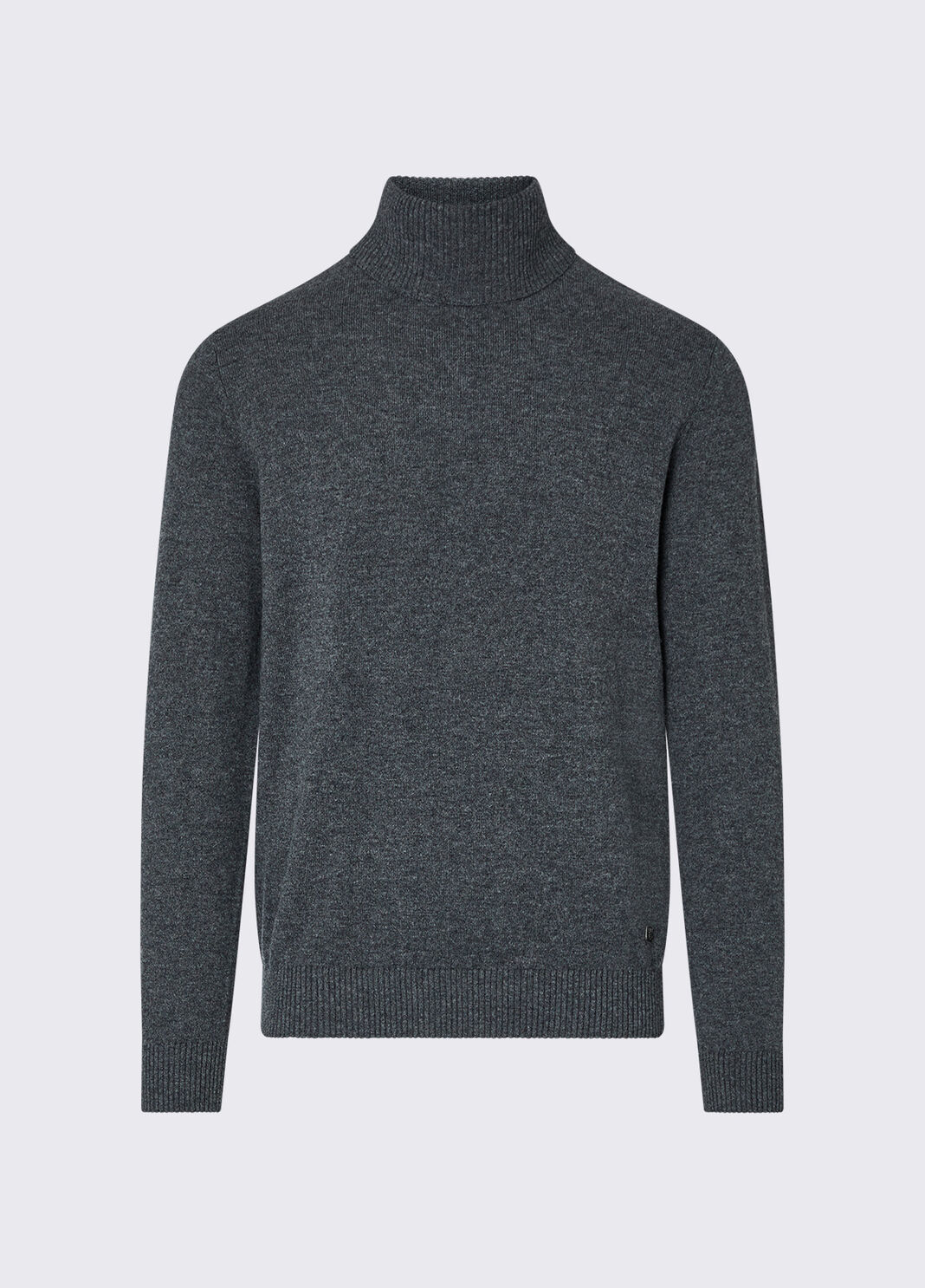 Turtleneck in wool and cashmere dark grey Liu Jo - large image number 6