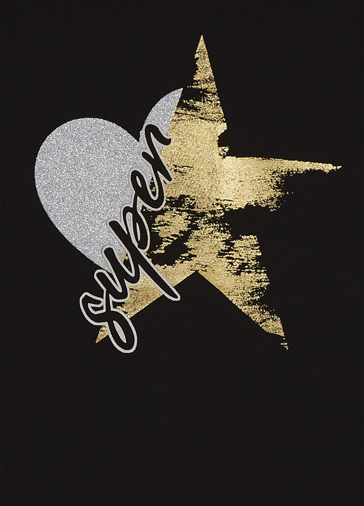 T-shirt with print Black Liu Jo - large image number 2 T-shirt with print Black Liu Jo - large image number 2