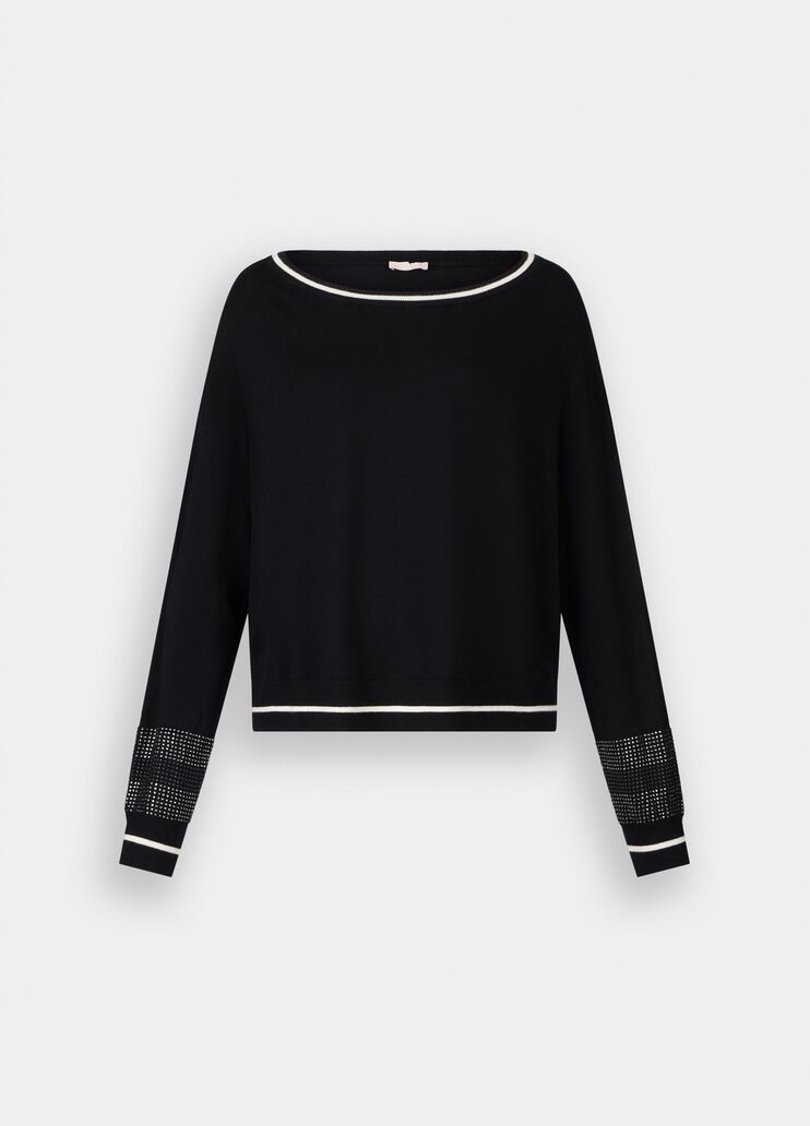 Liu Jo Better top black Liu Jo - large image number 6