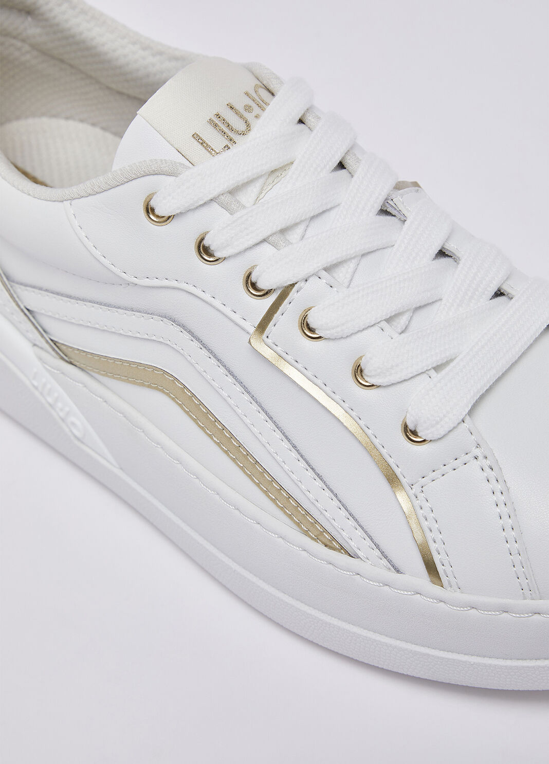 Leather sneakers white Liu Jo - large image number 5