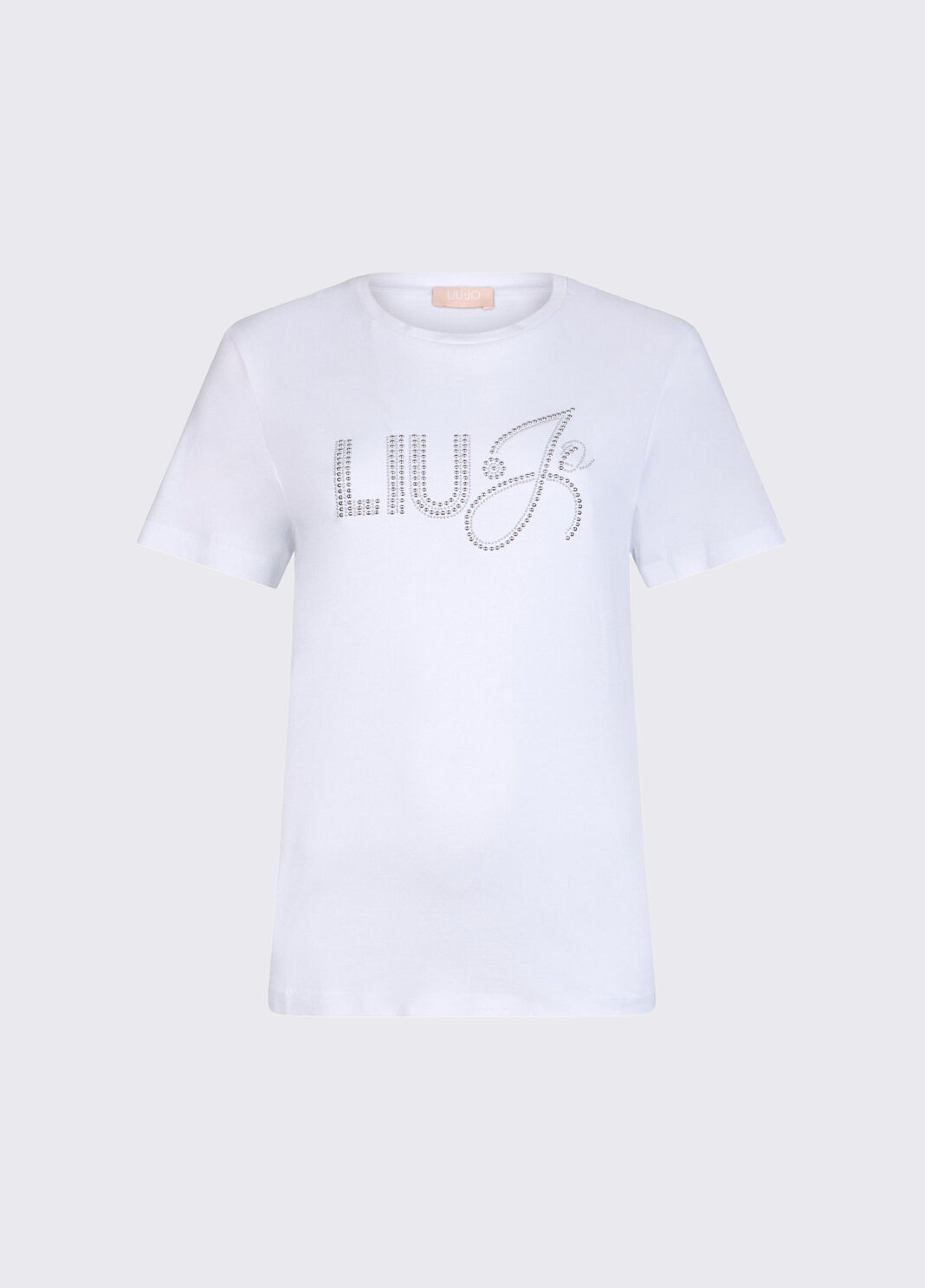 T-shirt with appliqu&eacute; details white Liu Jo - large image number 6