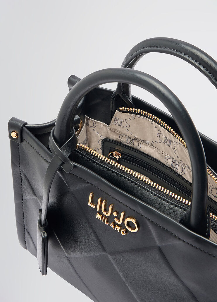 Small bag with charm black Liu Jo - large image number 6 Small bag with charm black Liu Jo - large image number 6