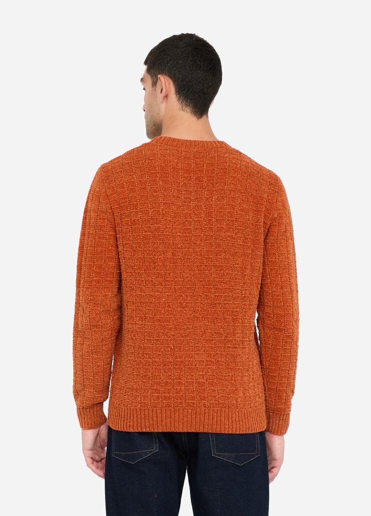 Chenille sweater rust Liu Jo - large image number 1 Chenille sweater rust Liu Jo - large image number 1