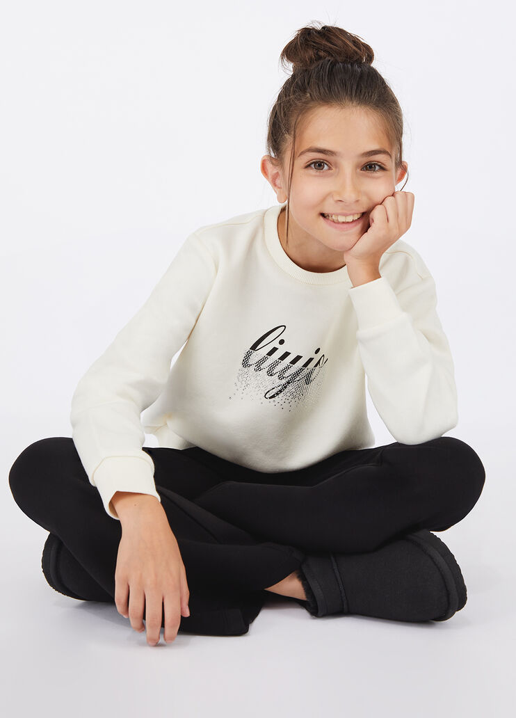 Хлопковая толстовка с логотипом сливочно-желтый Liu Jo - large image number 1