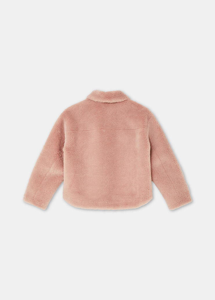 Surchemise en tissu polaire Teddy rose Liu Jo - large image number 3