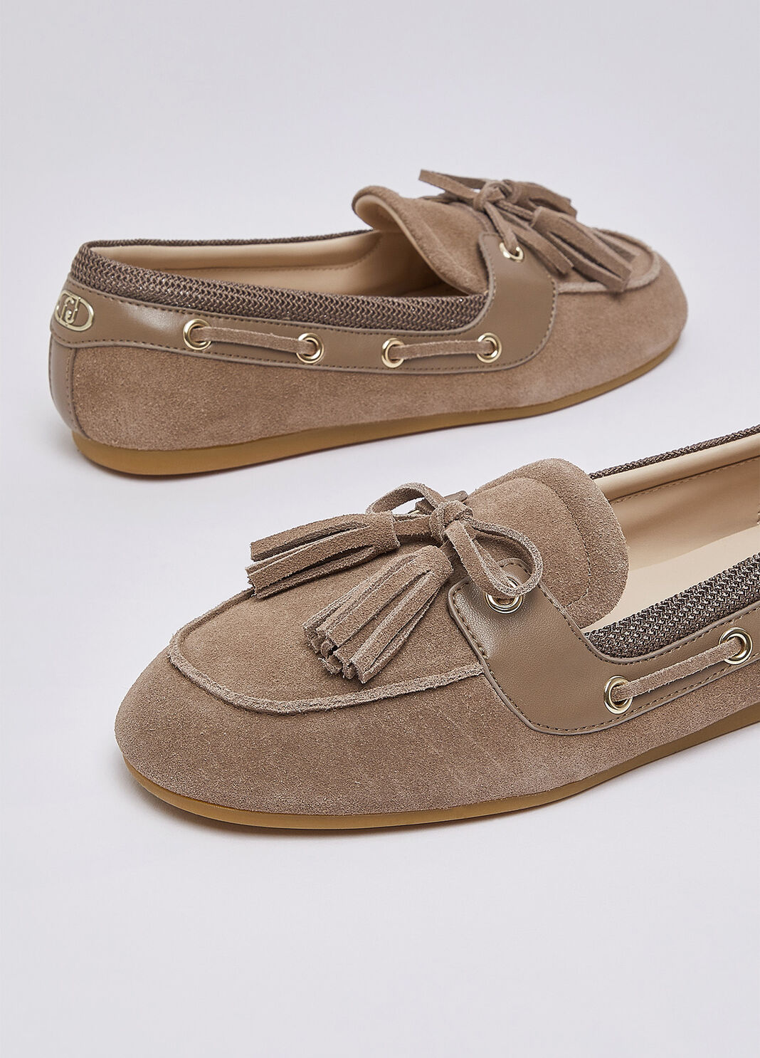 Suede loafers with tassels havana Liu Jo - large image number 6
